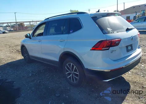 2018 Volkswagen Tiguan 2.0T Se/2.0T Sel z USA, uszkodzony, nr VIN 3VV2B7AX8JM149750